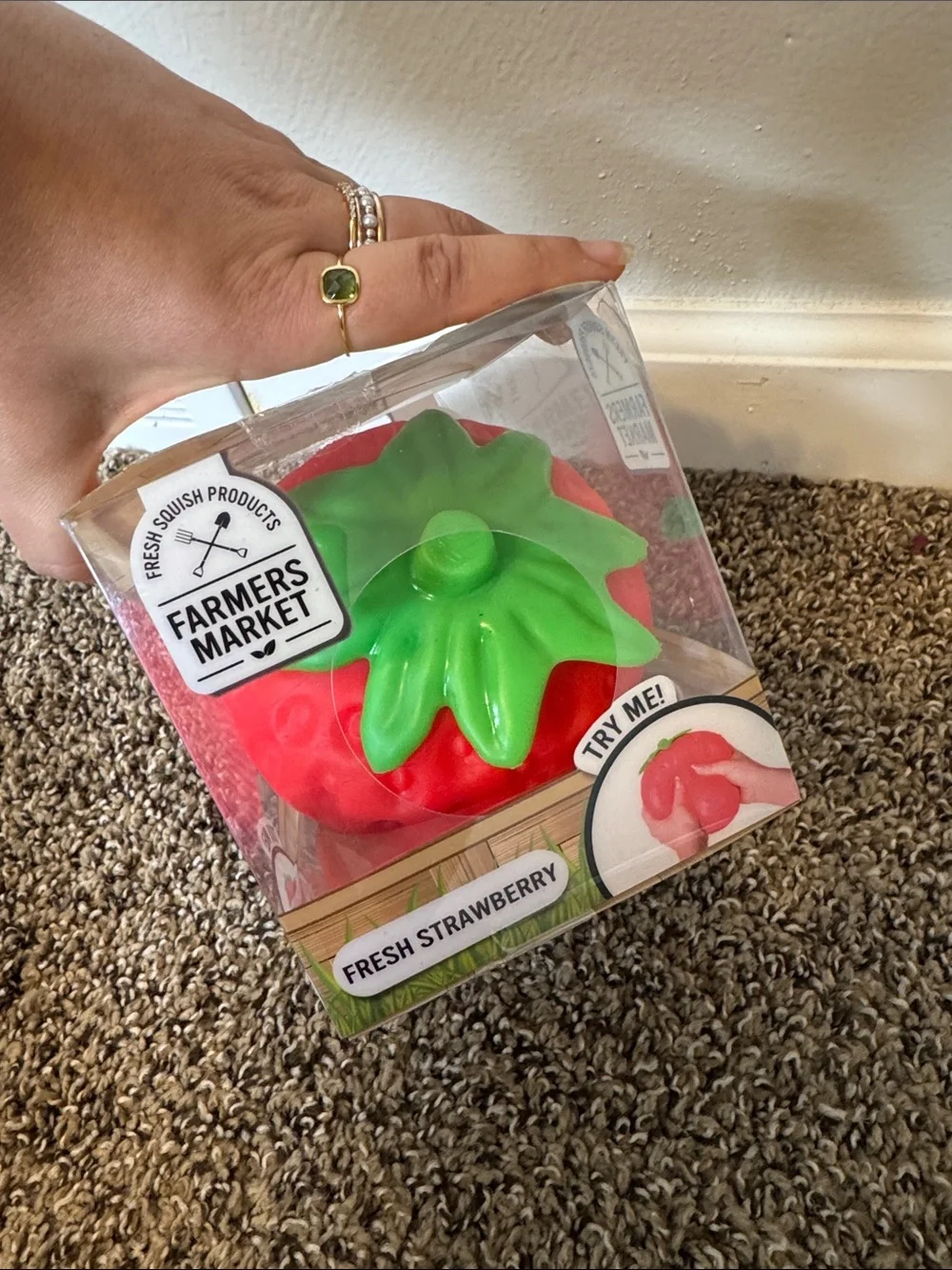 Farmers Market fresh strawberry